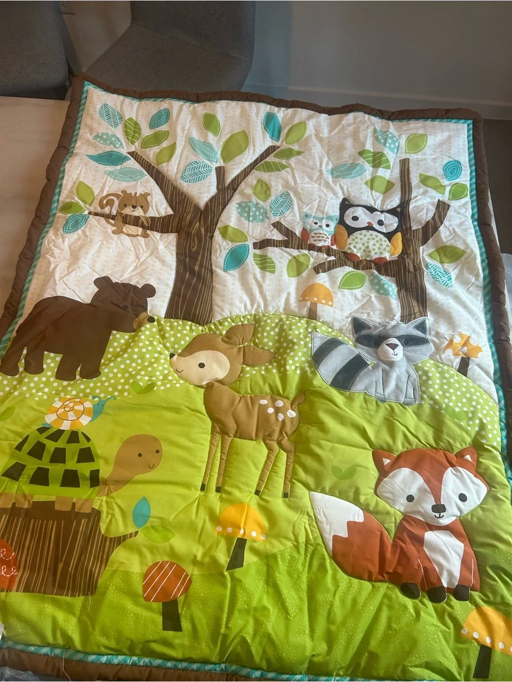 Bedtime Originals Woodland Friends 3pc Crib Bedding Set